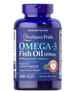 Omega 3 Fish Oil 1200mg 100cap