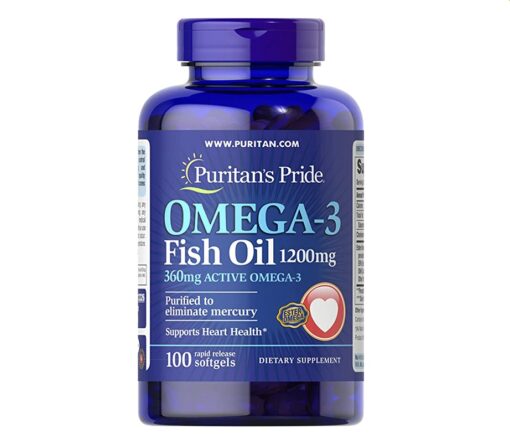 Omega 3 Fish Oil 1200mg 100cap