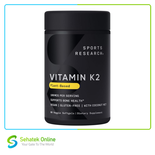 MK7 Vitamin K2 100mcg 60VegCapsules