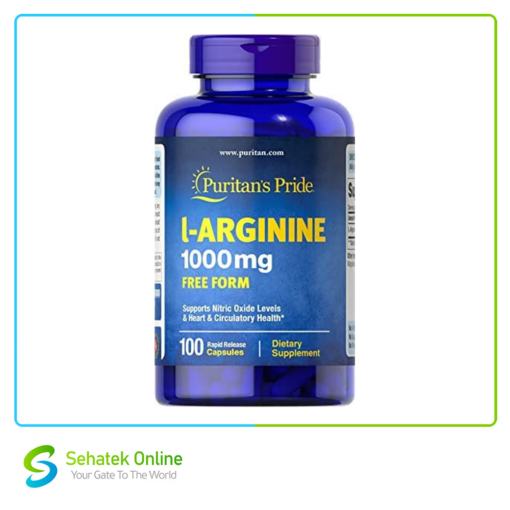 L-arginine 1000Mg 100Caps