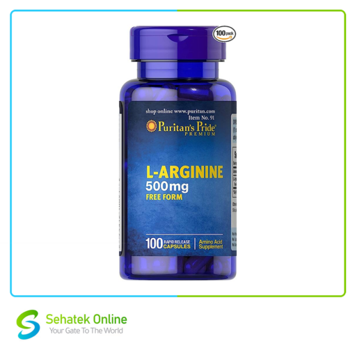 L-Arginine 500mg 100Caps