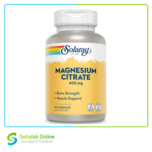 Magnesium Citrate 400mg 90Caps