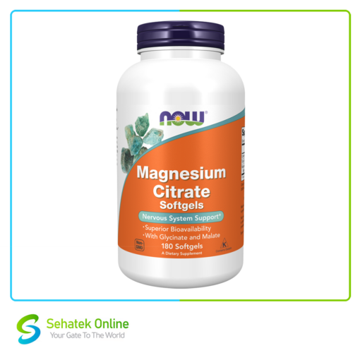 Magnesium Citrate Glycinate  Malate 180Softgels