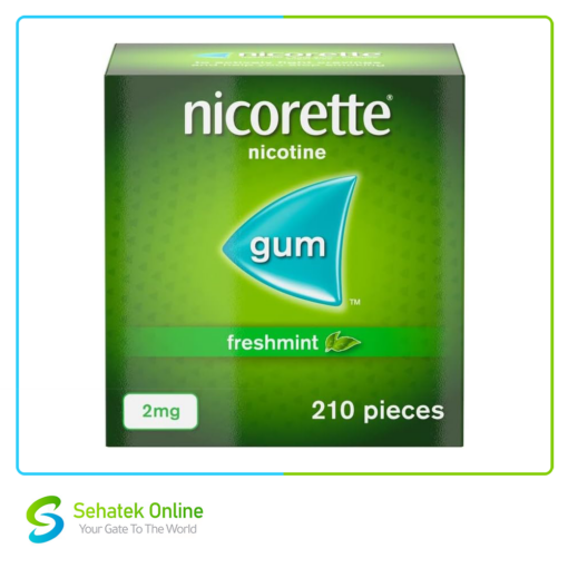 Nicorette Freshmint 2mg Gum 210 Pieces