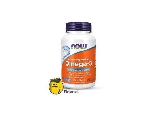 DHA & Omega-3 1000mg | أوميجا 3 & حمض الدوكوساهيكسانويك – كبسولة هلامية 100- ®Now Foods