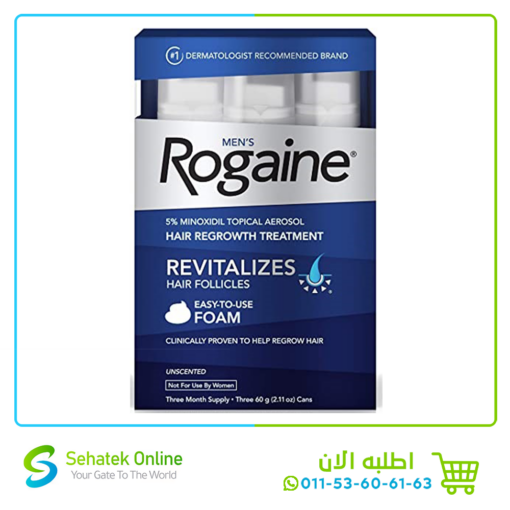 Rogaine 5%Minoxidil Foam