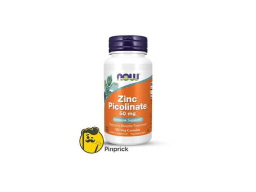 ZINC Picolinate 50mg | زنك – كبسولات نباتية 120 – ®Now Foods