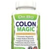 Colon Cleanse Detox Formula - Natural Bowel Cleanser Pills For Intesti P