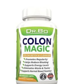 Colon Cleanse Detox Formula - Natural Bowel Cleanser Pills For Intesti P