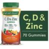 C, D,Zinc 70Gummies