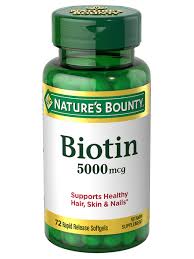 Biotin 5000mcg 72Softgels