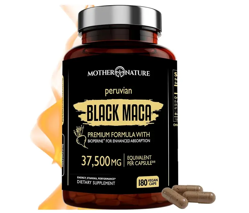 Black Maca Root 37,500mg 180Caps