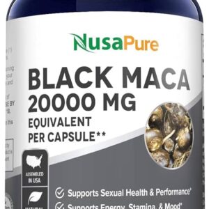 Black Maca Root 20,000mg 180Caps