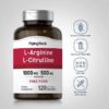 Piping Rock L-Arginine L-Citrulline Complex 1000mg 120 Capsules