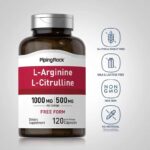 Piping Rock L-Arginine L-Citrulline Complex 1000mg 120 Capsules