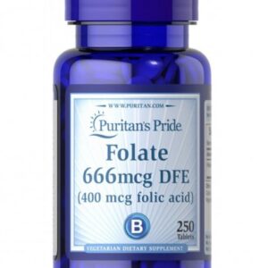 Folic Acid 400mcg 250Tablets