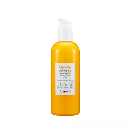 Farmstay Vitamin Daily Perfume Body Lotion: Deep Hydration and Long-Lasting Fragrance