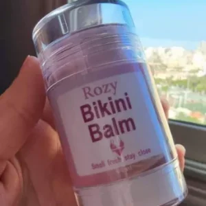 Rozy Bikini Balm: Long-Lasting Hydration for a Confident Beach Glow