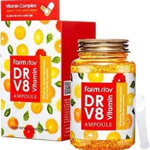 Farmstay Dr. V8 Vitamin Ampoule: Multivitamin Boost for Glowing Skin