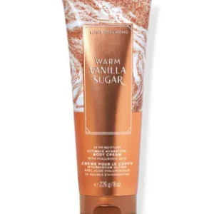Bath & Body Works Warm Vanilla Sugar Body Cream: Luxuriate in Comforting Hydration