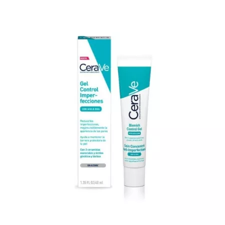 CeraVe Blemish Control Gel with AHA & BHA (40ml): Fight Acne & Breakouts