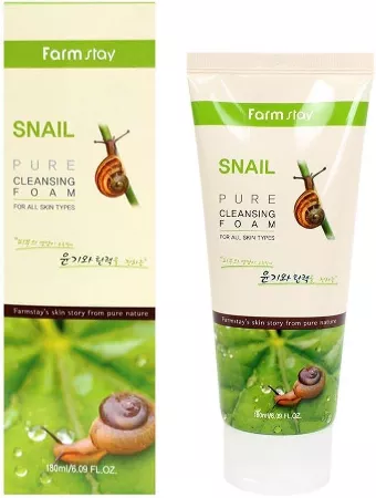 Farm Stay Pure Snail Cleansing Foam: Gentle Cleanse with Nourishing Power