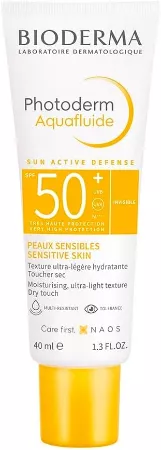 Bioderma Photoderm Aquafluid Sun Active SPF 50+: Lightweight, High Protection Sunscreen