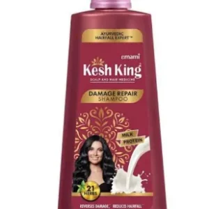 Kesh King Ayurvedic Damage Repair Shampoo: Restore Strength & Shine (600 ml )
