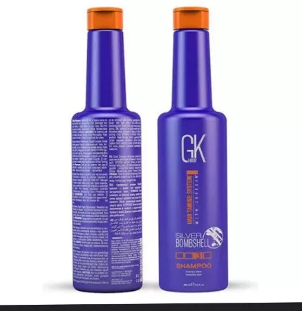 Global Keratin Silver Bombshell Shampoo: Blonde Hair Brilliance