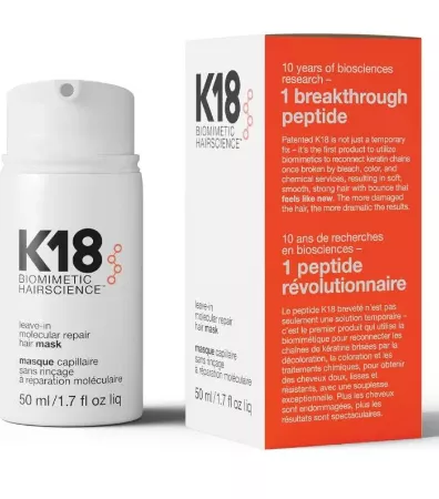 K18 Leave-in Molecular Repair Hair Mask: Restore and Renew Your Hair