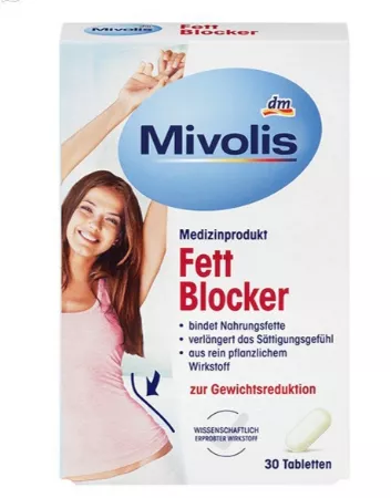 Mivolis Fett Blocker Capsules - Natural Weight Loss Support