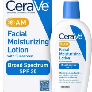 CeraVe AM Facial Moisturizer with SPF 30: Hydrate and Protect Your Skin