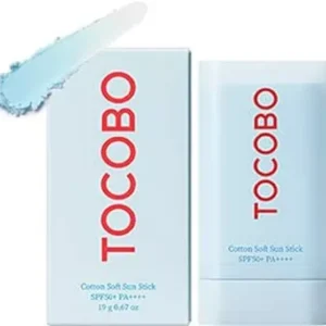 Tocobo Cotton Soft Sun Stick SPF50+ PA++++: Lightweight Sun Protection
