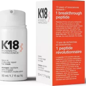 K18 Leave-In Molecular Hair Mask for Healthy Smooth Hair