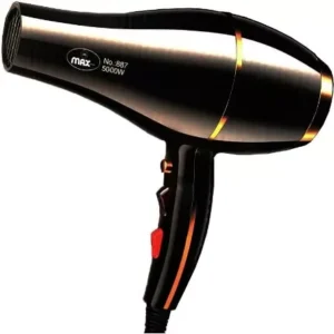 Max Hair Dryer 5000W Black - MA-887