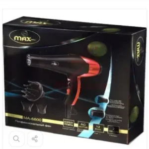 Max Hair Dryer MA-6600 Review and Features