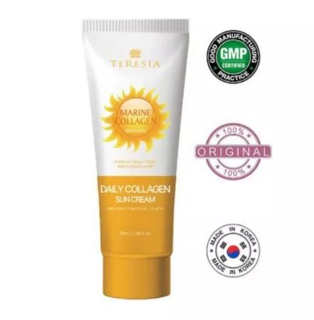 Teresia Marine Collagen Brightening Sun Cream for Youthful Radiance