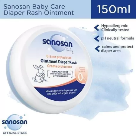 Sanosan Diaper Rash Cream for Effective Relief and Protection