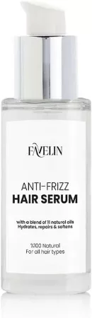 Favelin Anti Frizz Hair Serum for Smooth and Silky Hair