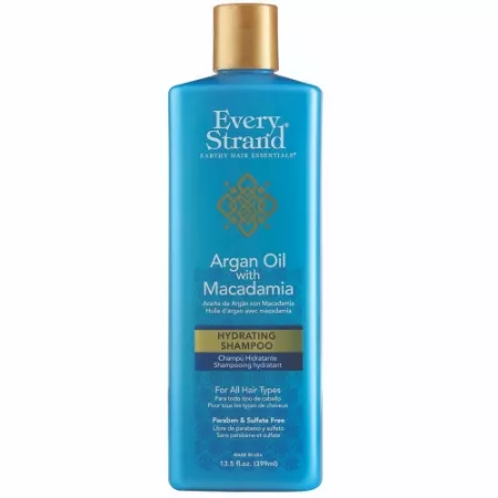 Every Strand Argan Oil with Macadamia Hydrating Shampoo for Healthy Hair