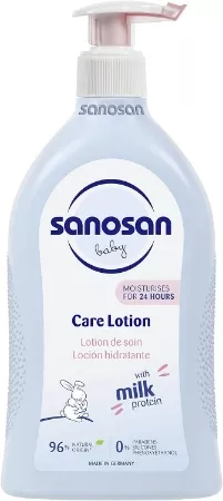 Sanosan Care Lotion 500ml - Gentle Moisturizing Solution for Sensitive Skin