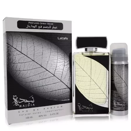 Najdia by Lattafa Eau De Parfum Spray Plus 1.7 oz Deodorant 3.4 oz for Women - Perfect Fragrance Set