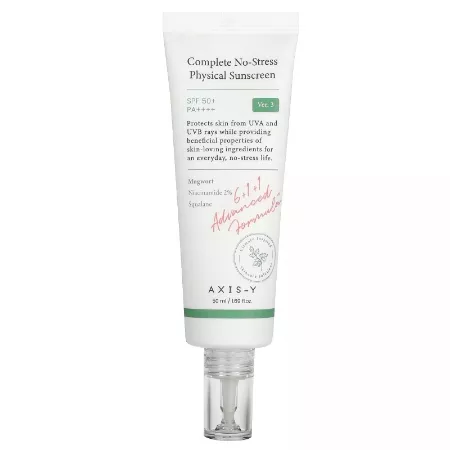 Discover Axis-Y Complete No-Stress Physical Sunscreen SPF 50+ for Perfect Sun Protection and Peace of Mind