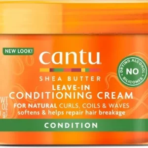 Transform Your Curls with Cantu Leave in Conditioning Cream with Shea Butter for Natural Hair