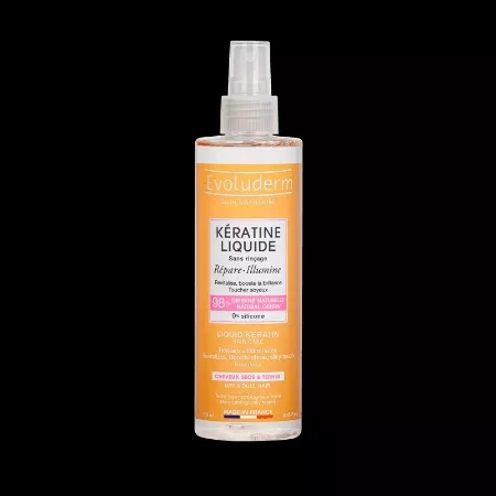 Unlock Silky Smooth Hair Naturally with Evoluderm Liquid Keratin Magic