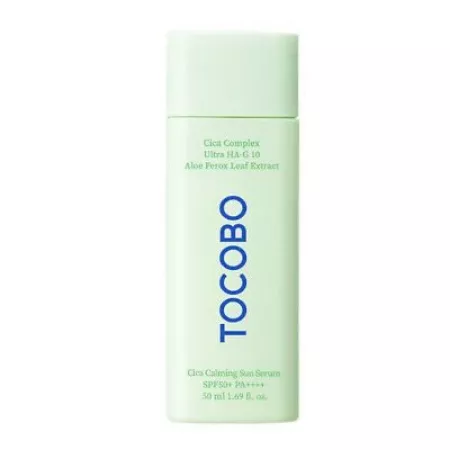 Unleash Radiant Skin with Tocobo Cica Calming Sun Serum - SPF50+ PA++++ - 50ml Tocobo for Ultimate Protection and Soothing Care