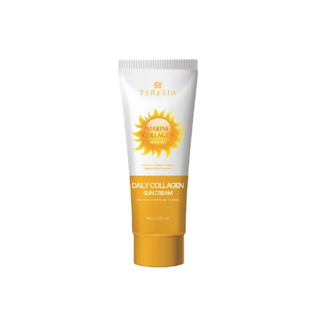 Teresia Marine Collagen Brightening Sun Cream 70ml Experience Radiant Skin and Powerful Protection
