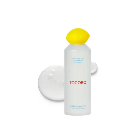 Tocobo AHA BHA Lemon Toner 150ml: Refresh Your Skin and Unleash Radiance!