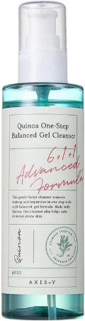 Transform Your Skincare Routine with Axis-Y Quinoa Step Balanced Gel Cleanser 180ml - Discover Radiant Skin!