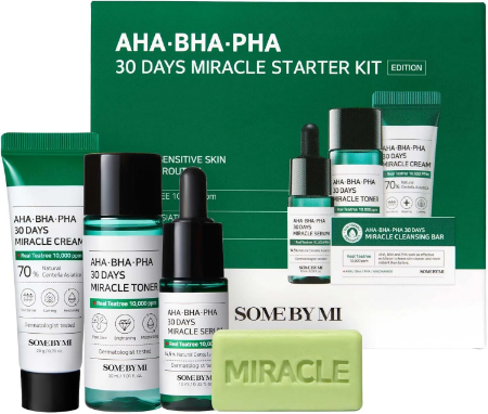 Transform Your Skin in 30 Days with AHA BHA PHA Miracle Starter Kit - Unleash Your Glow!